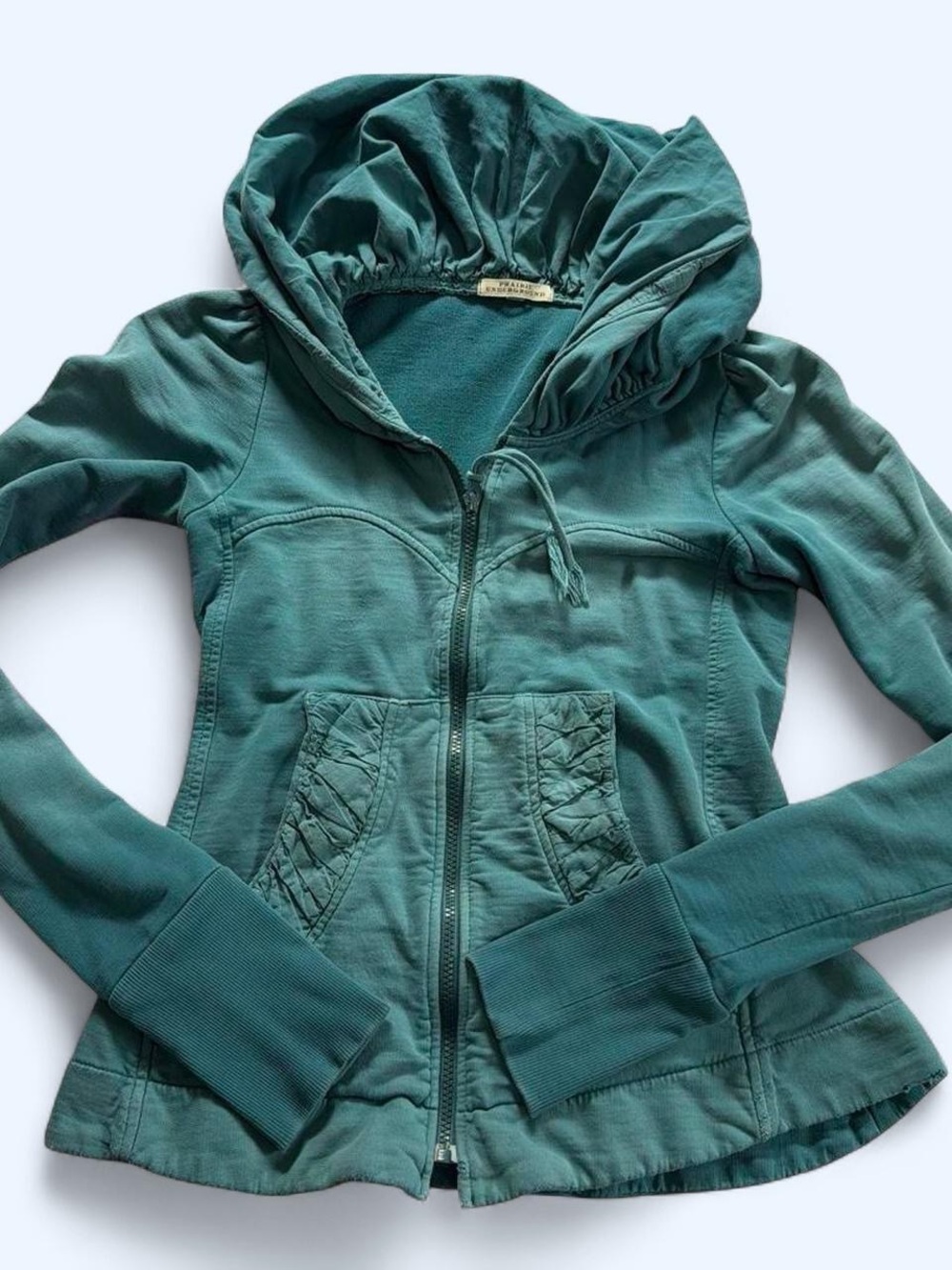 Prairie Underground Teal Green Cloak Hoodie